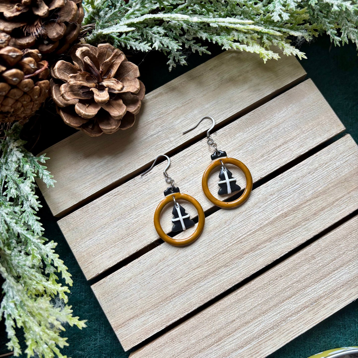 Cornish bauble trees