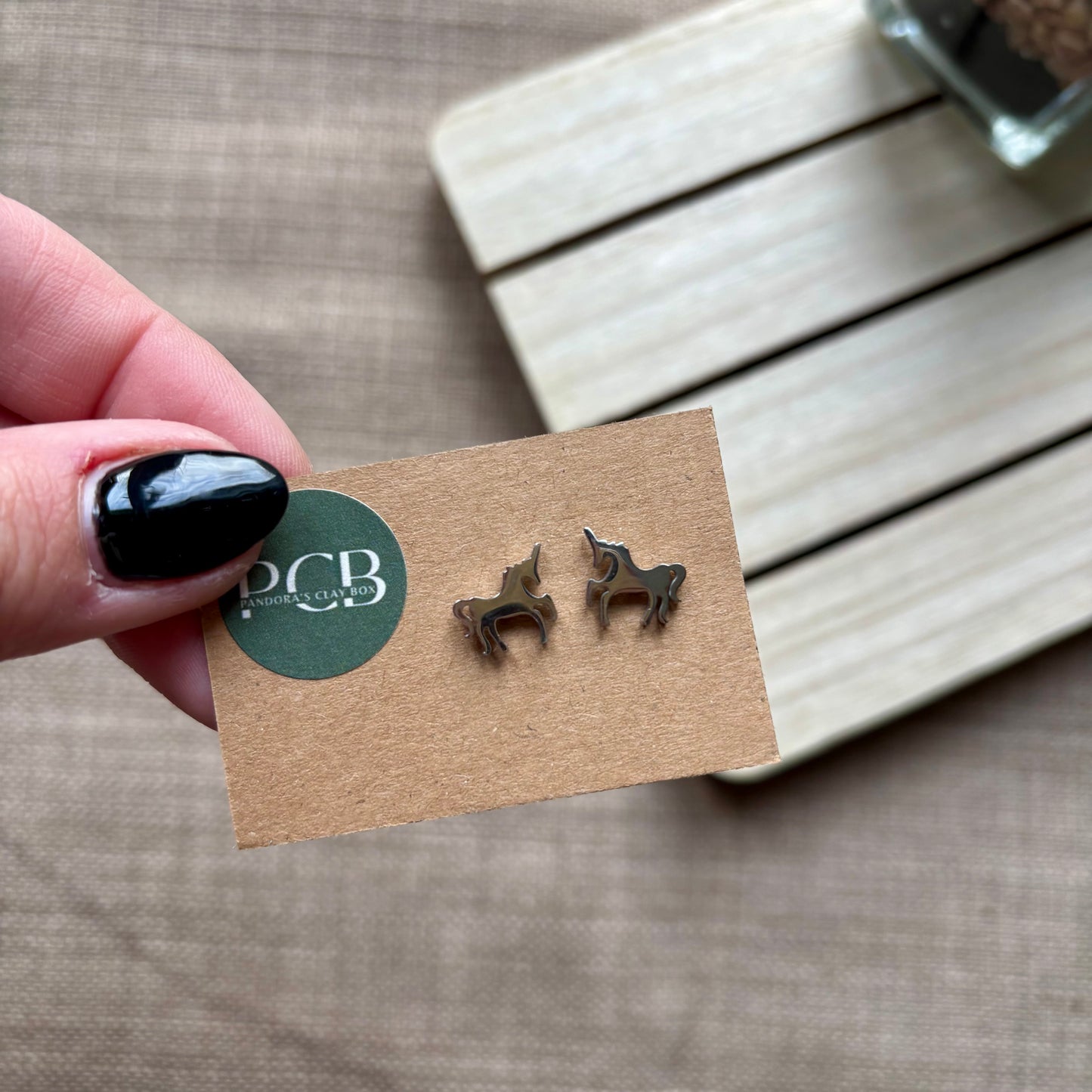 Unicorn studs