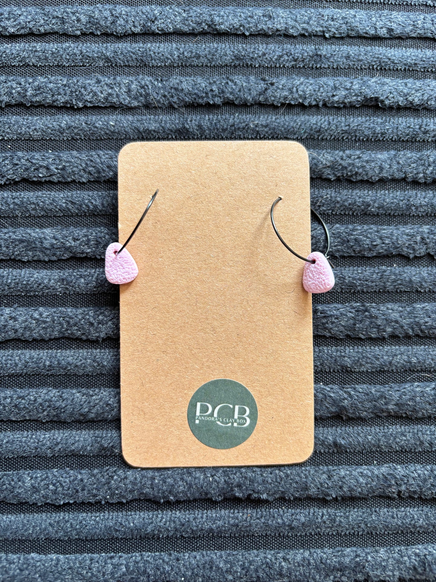 2cm hoops (black)