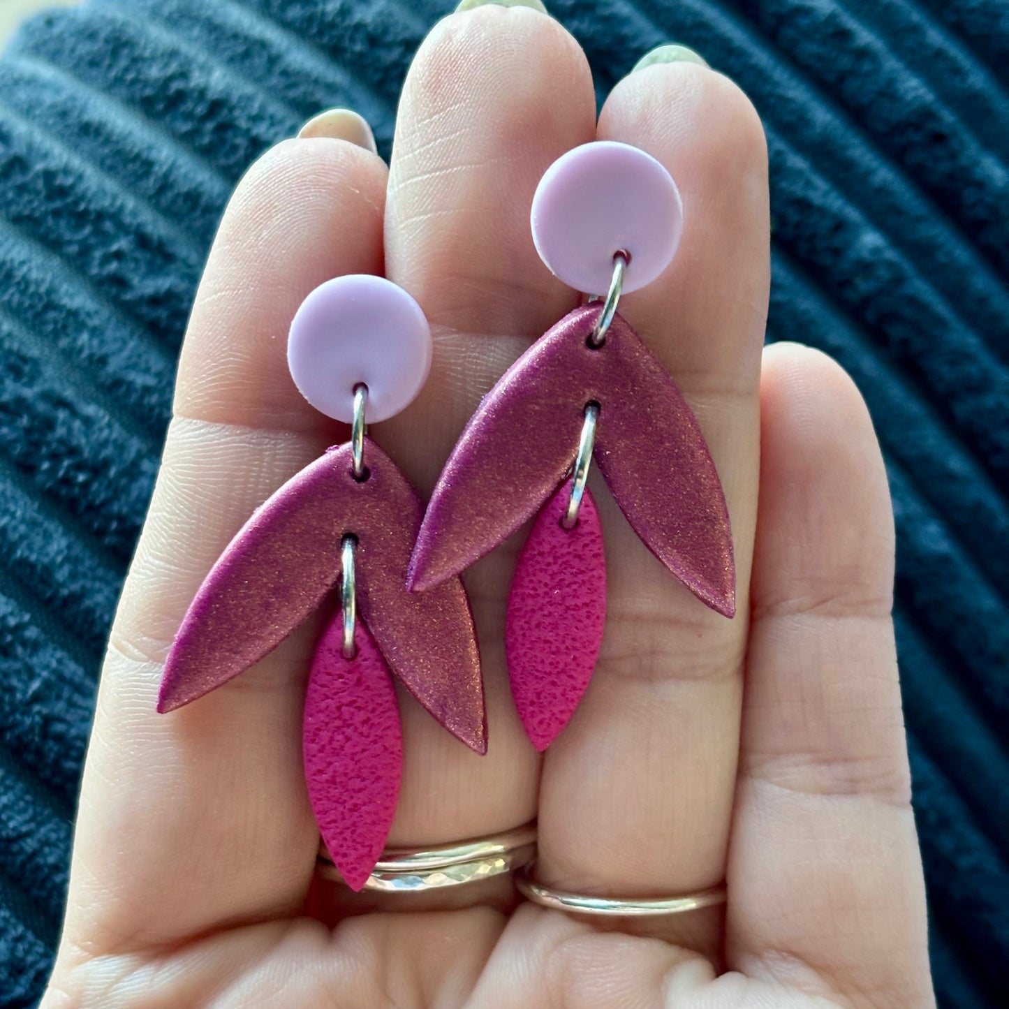 Pink drops