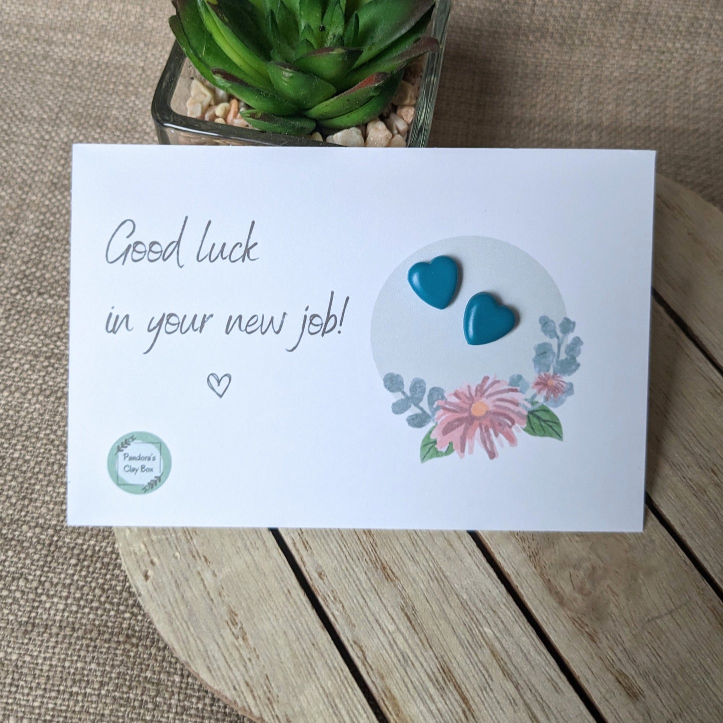 New job earring gift card