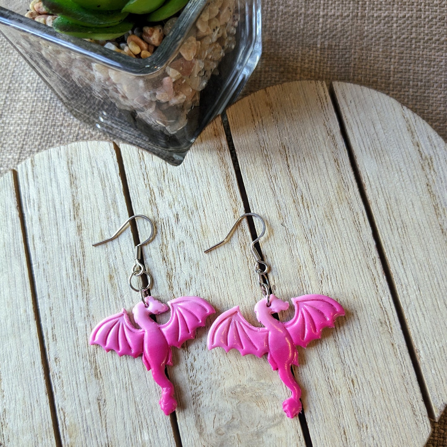Pink dragons