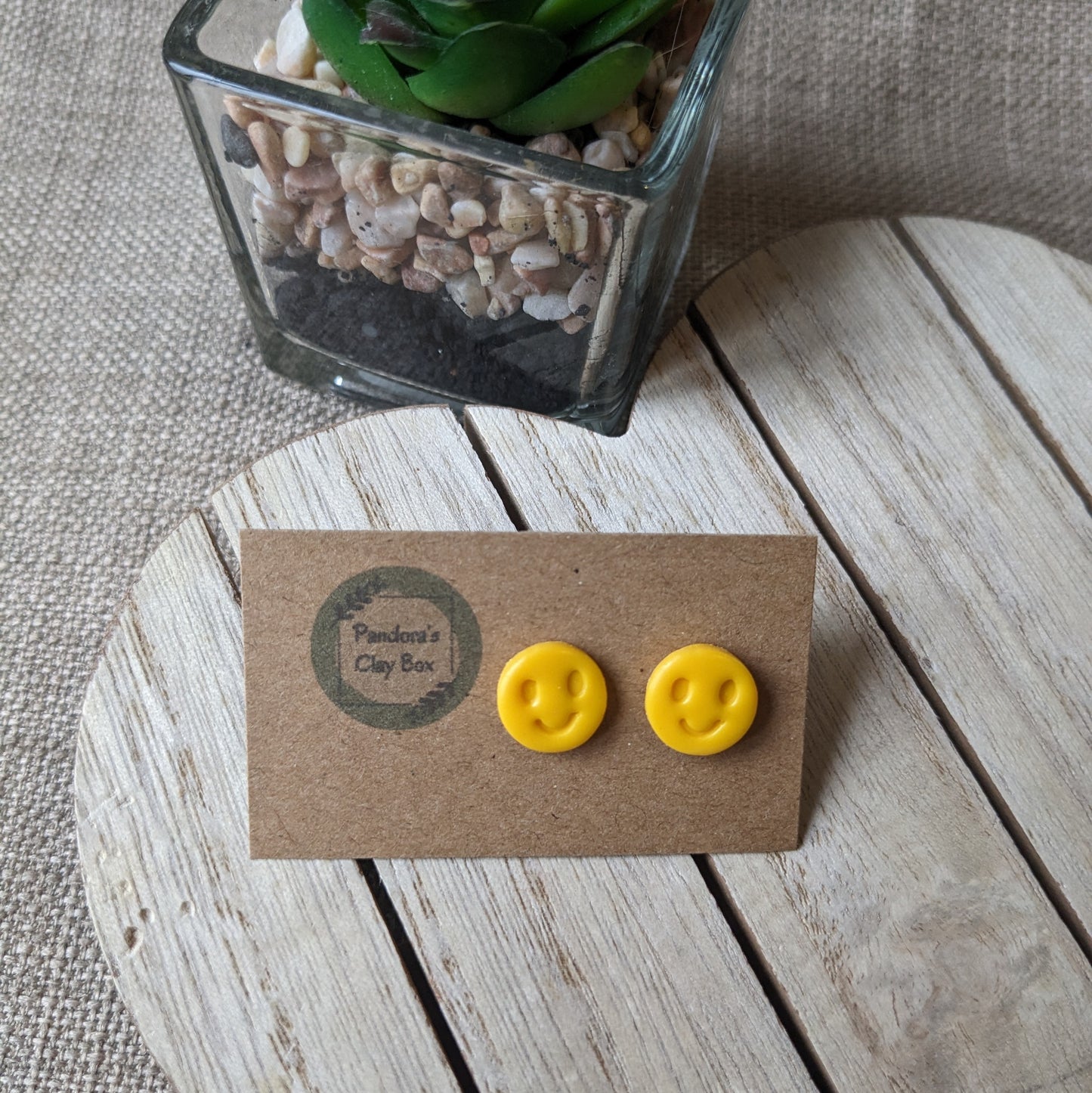 Smiley studs
