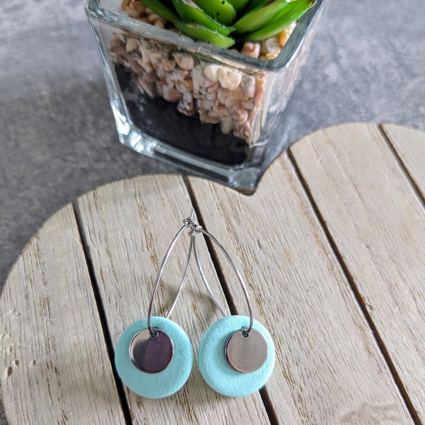 Mint disc hoops