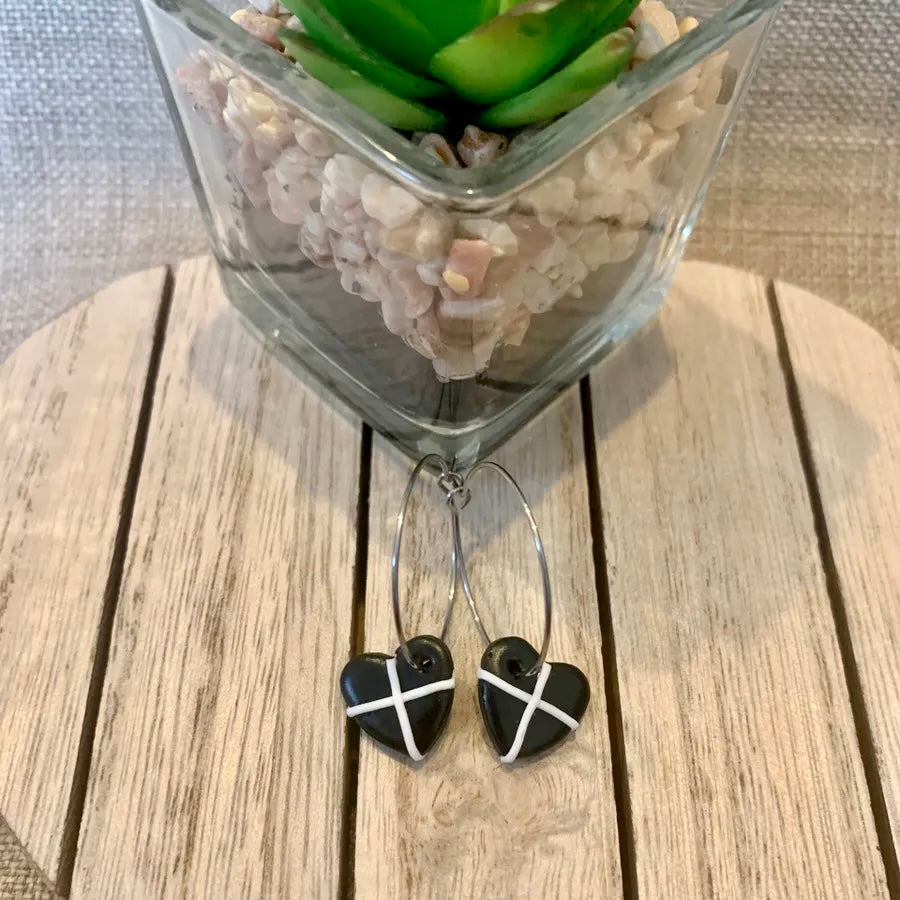 St Piran heart hoops