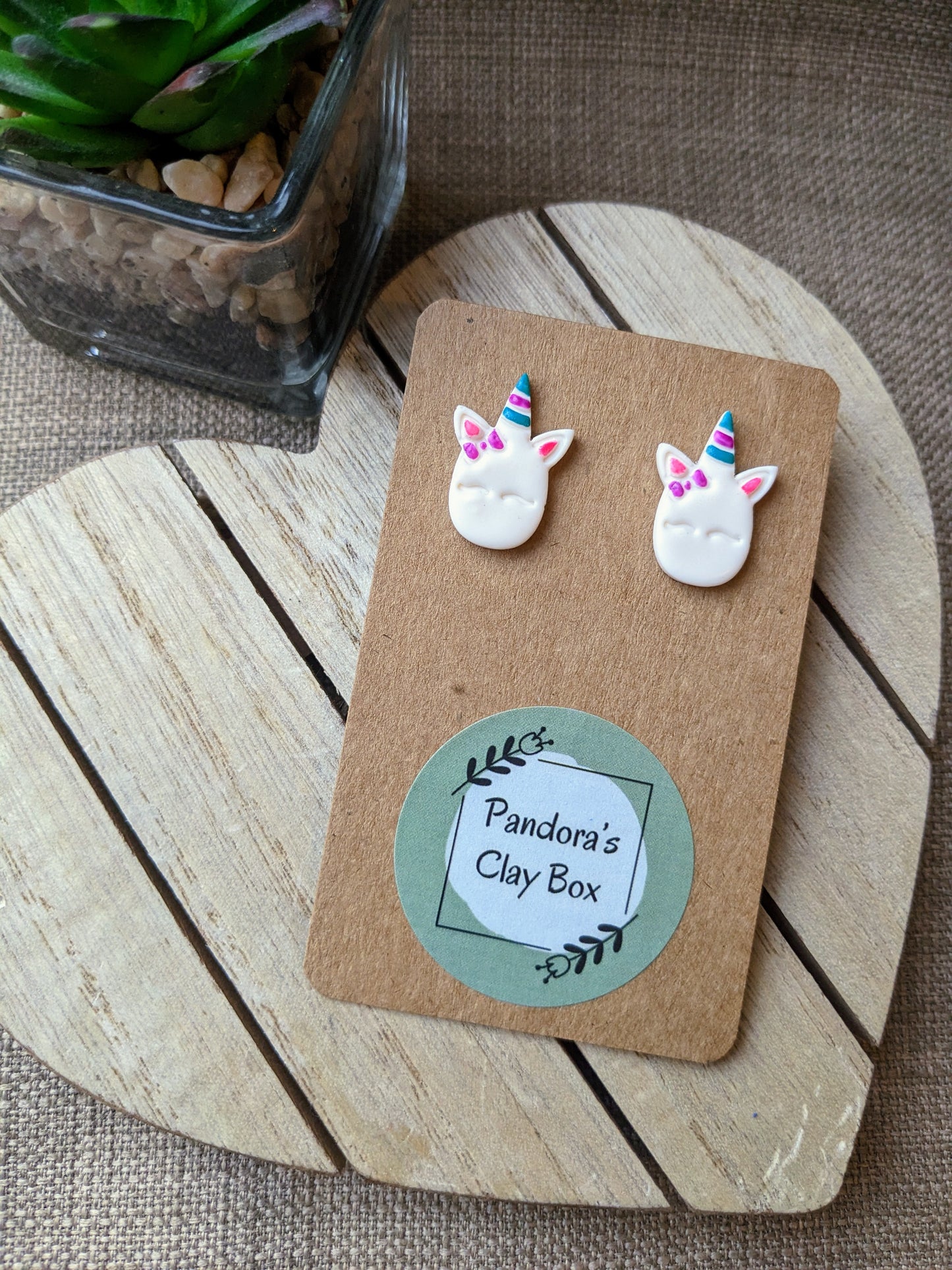 Unicorn studs
