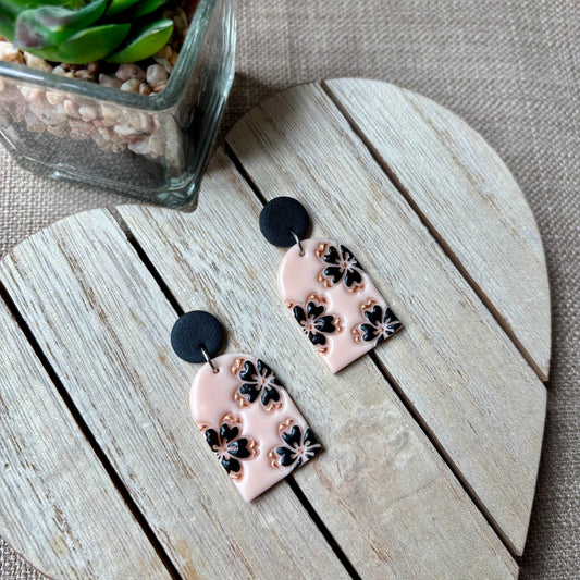 Black flower drops