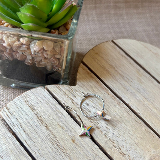 Star mini hoops