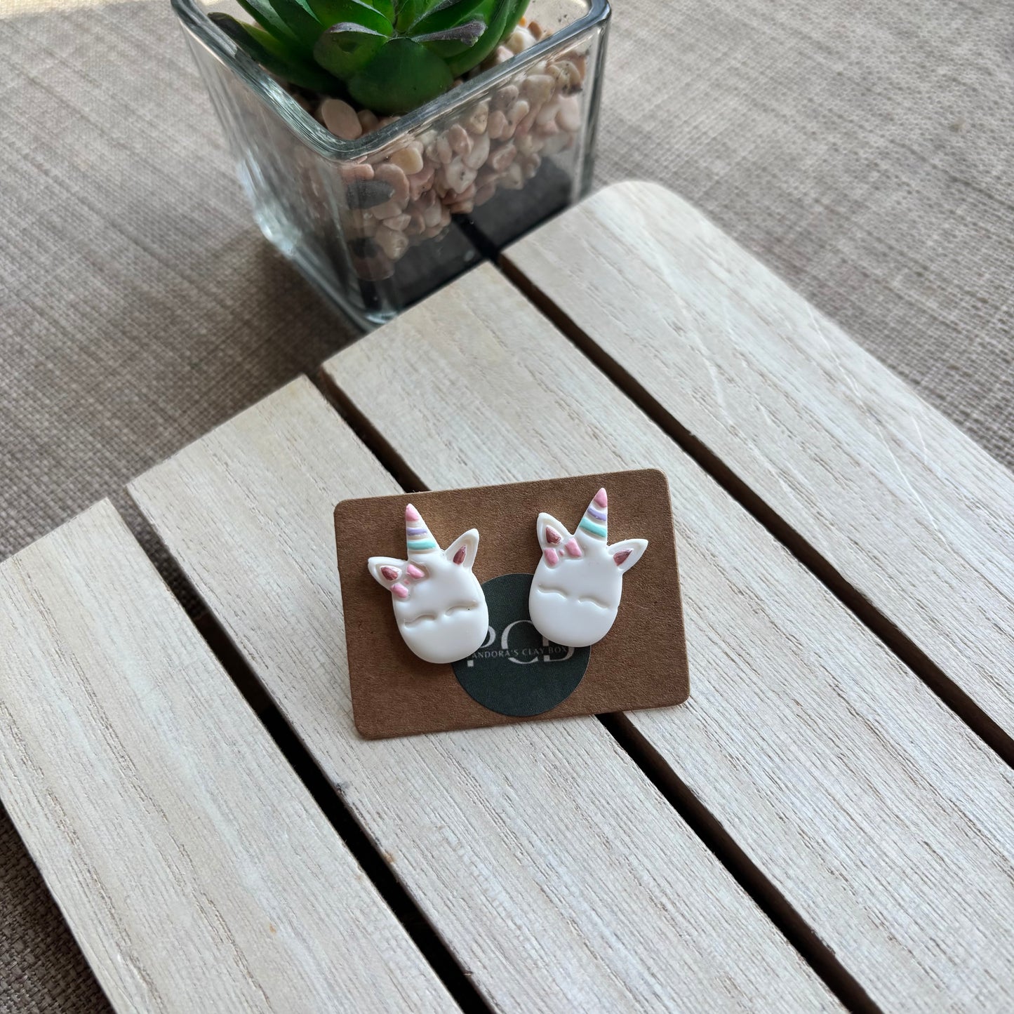 Unicorn studs