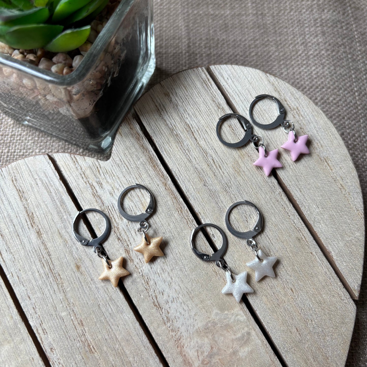 Star mini hoops