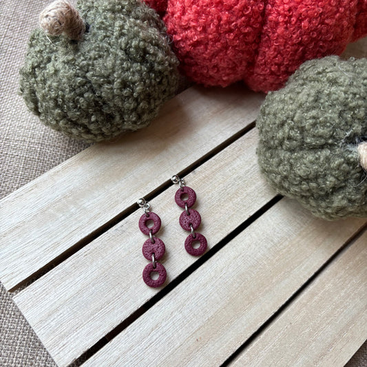 Burgundy drops