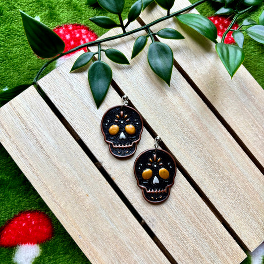 Skull earrings