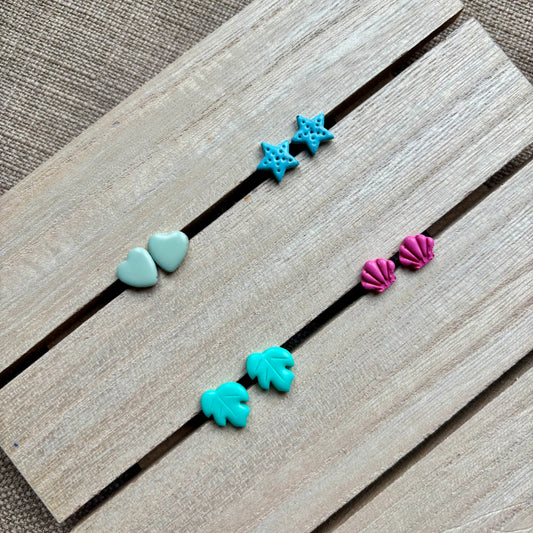 Summer stud set with FREE exclusive design!