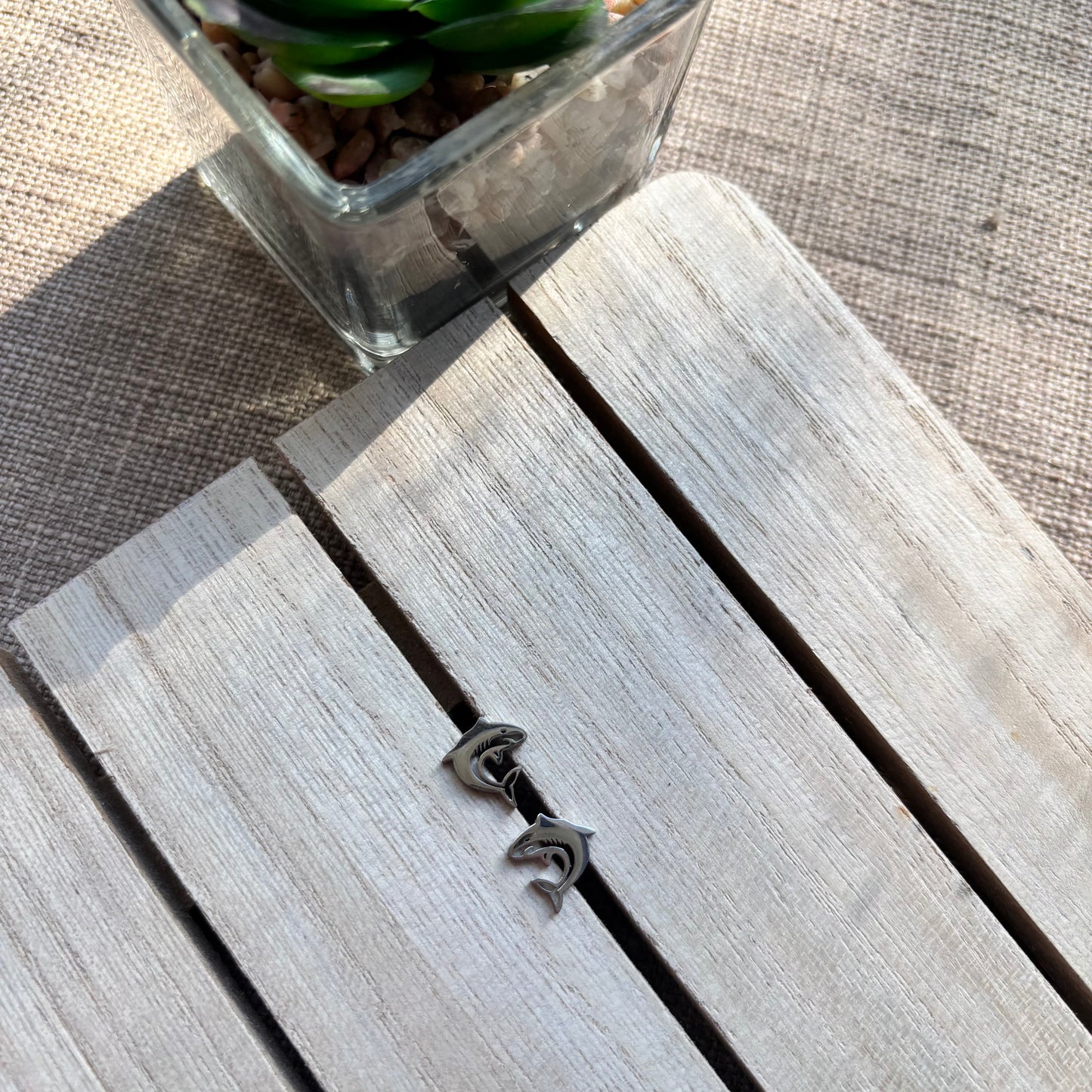 Shark studs