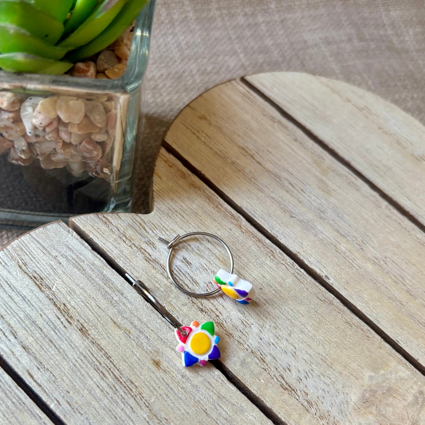 Celestial mini hoops