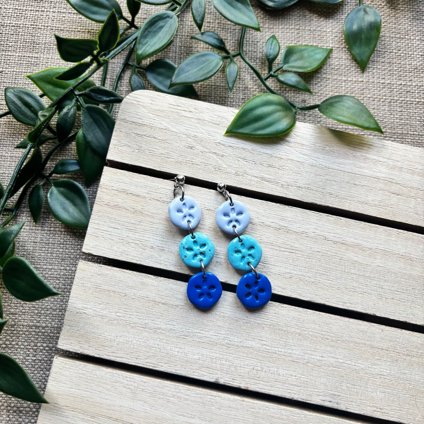 Blue summer drops