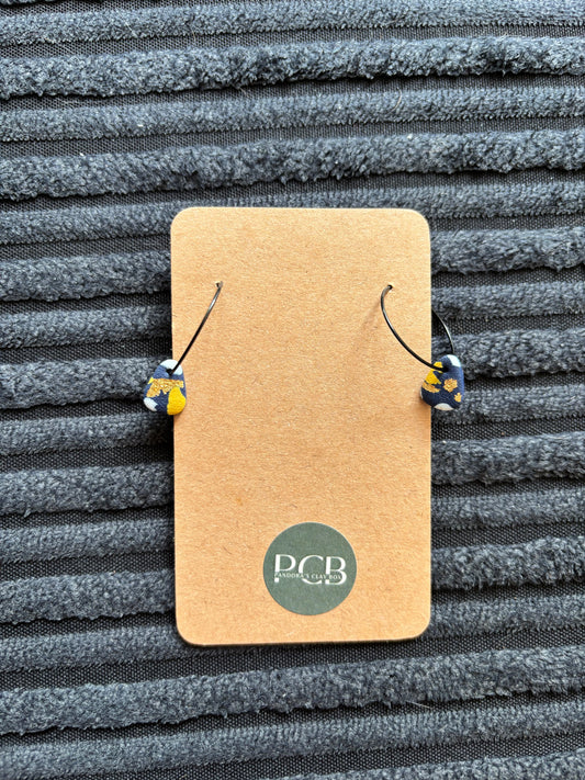 2cm hoops (black)