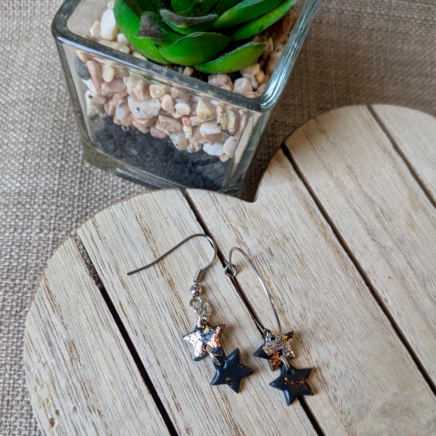 Star drops OR hoops