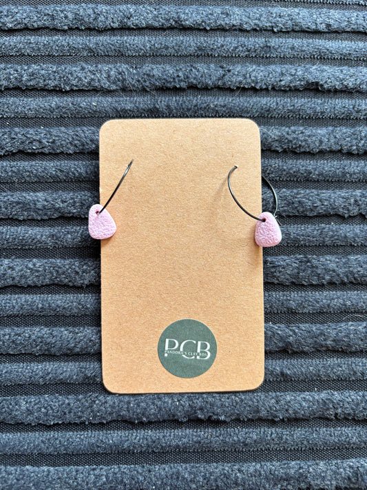 2cm hoops (black)
