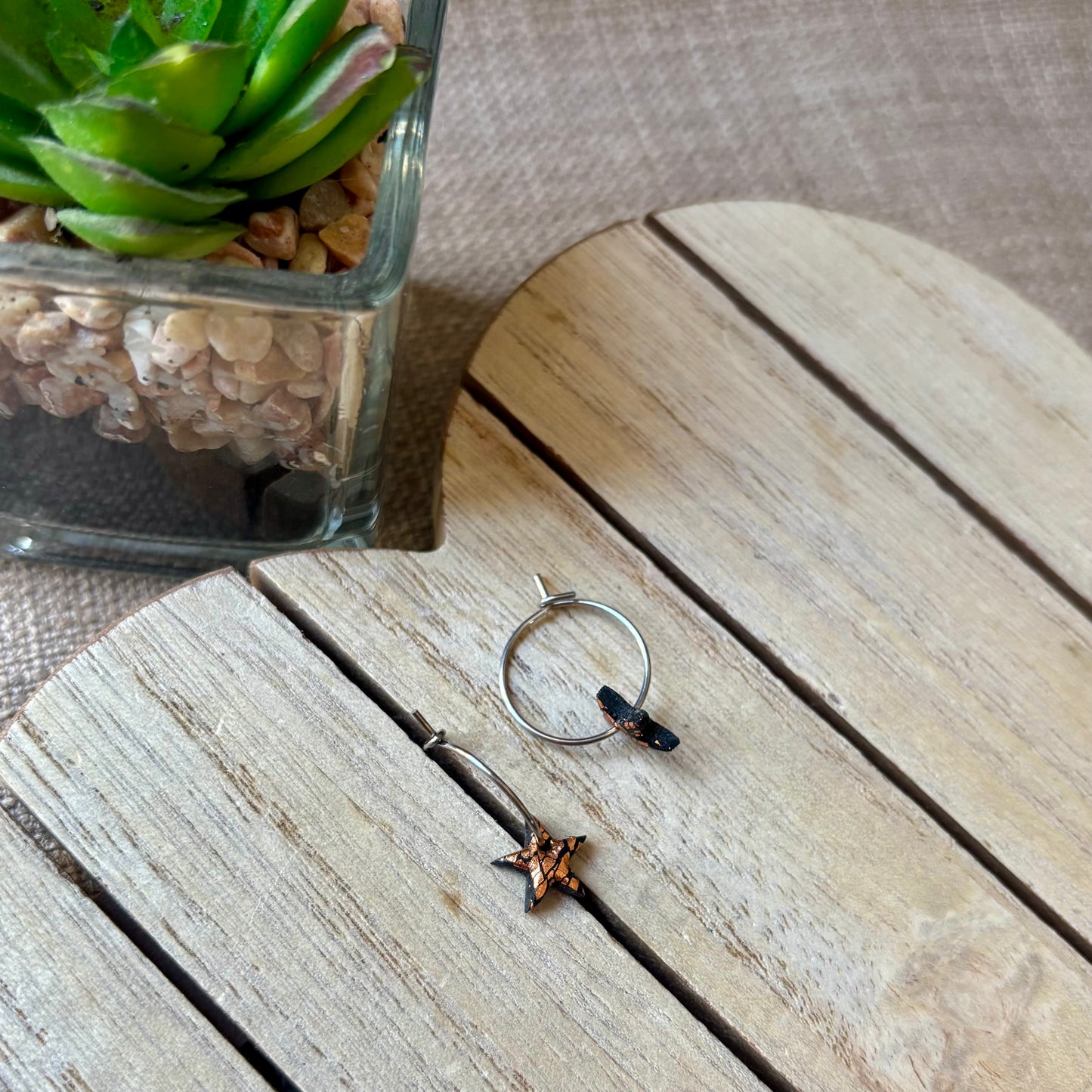 Star mini hoops