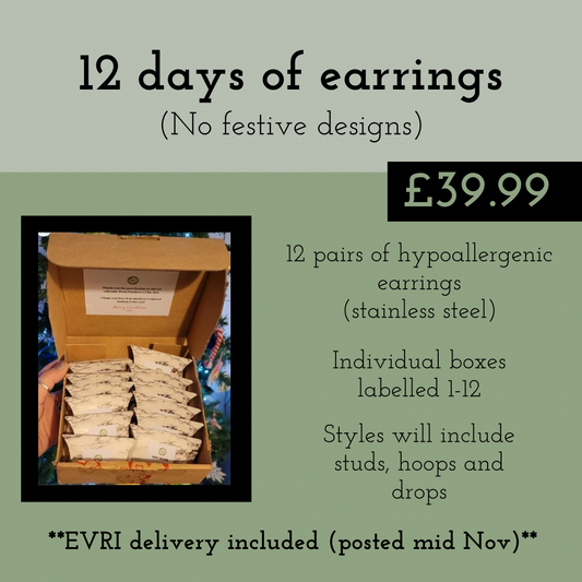 12 day VARIOUS STYLES advent calendar *pre-order*