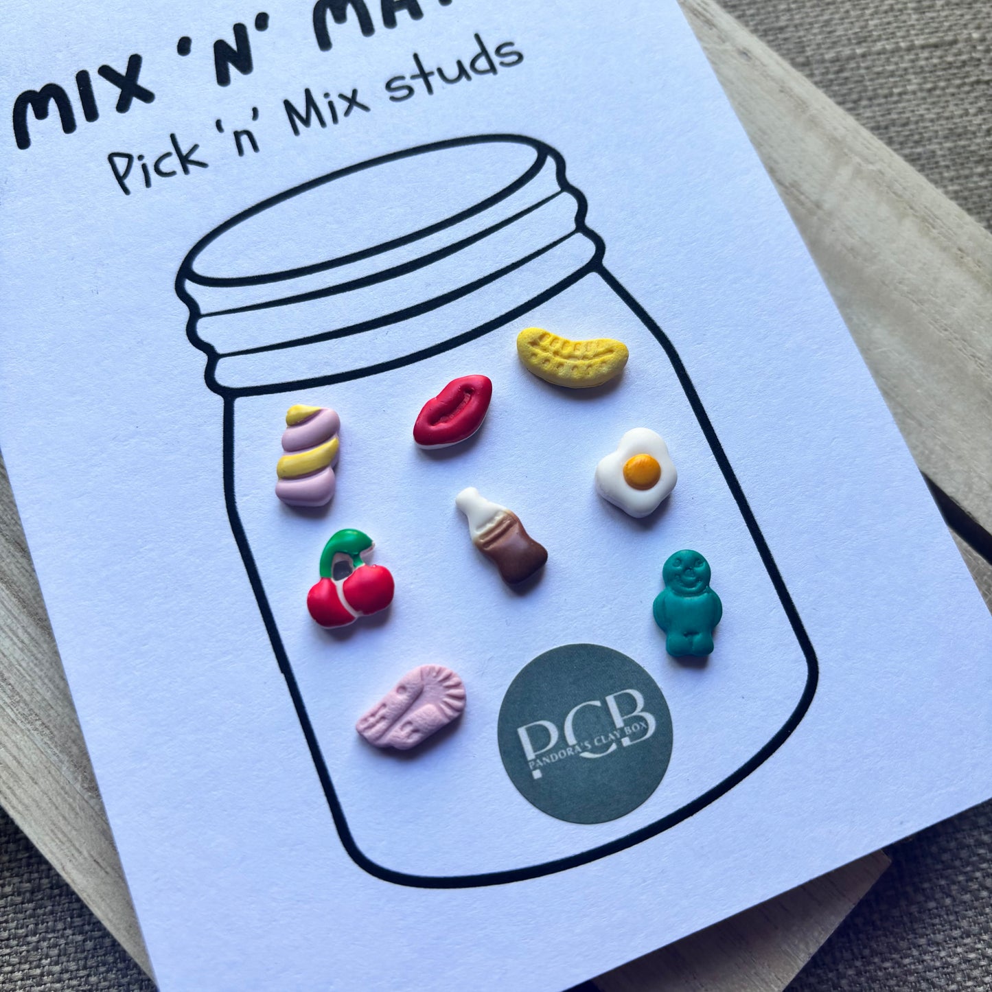Pick n mix - 8 single studs