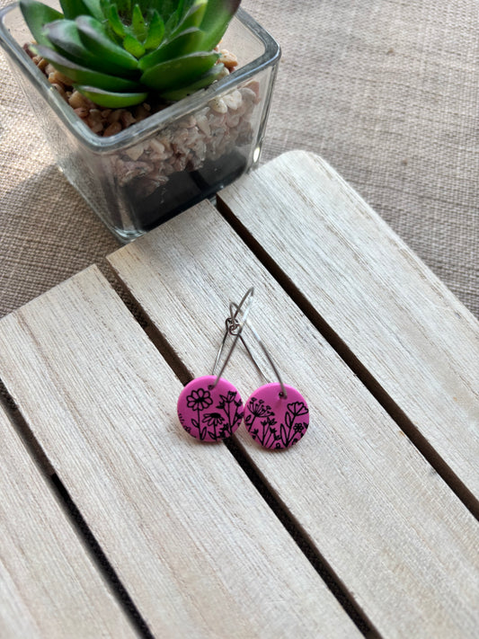 Floral pink *4 style choices*