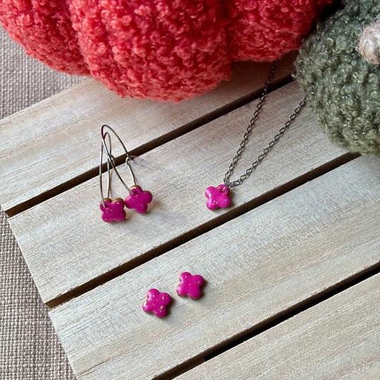 Pink clover - 4 styles