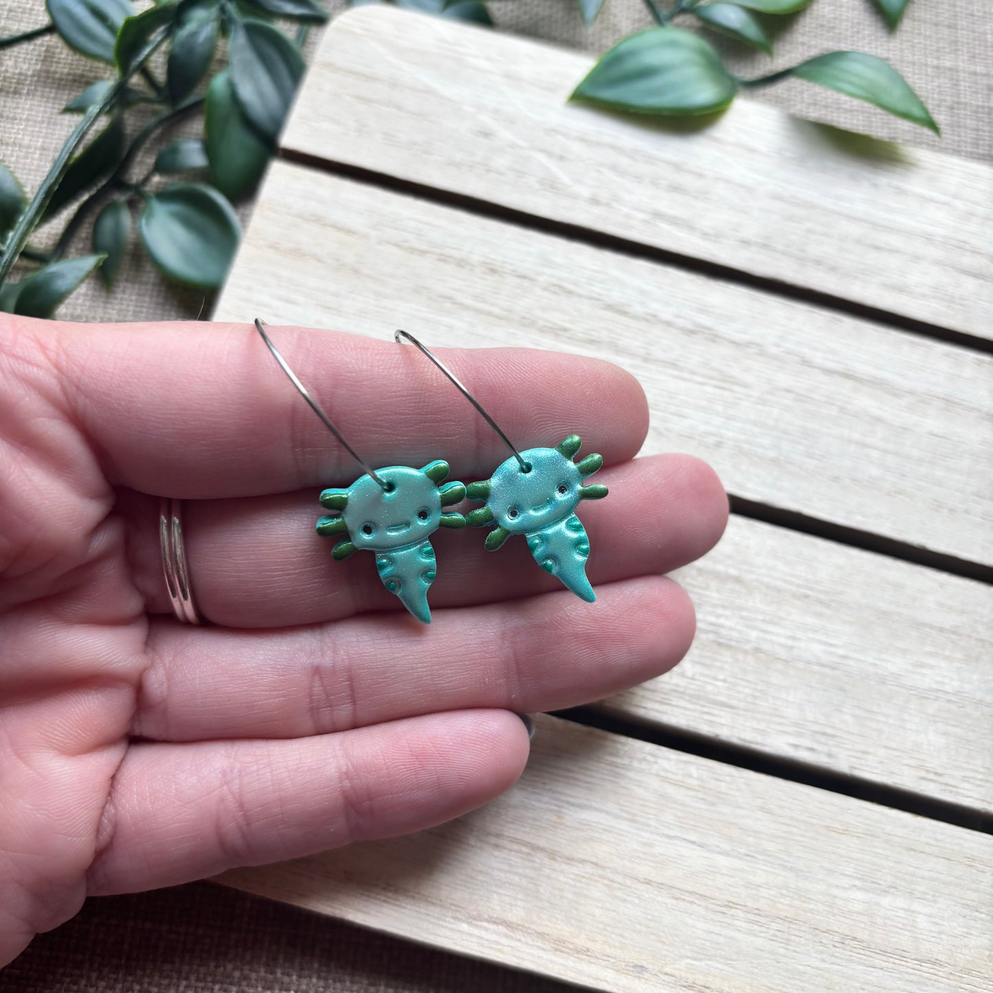 *limited edition iridescent axolotls*