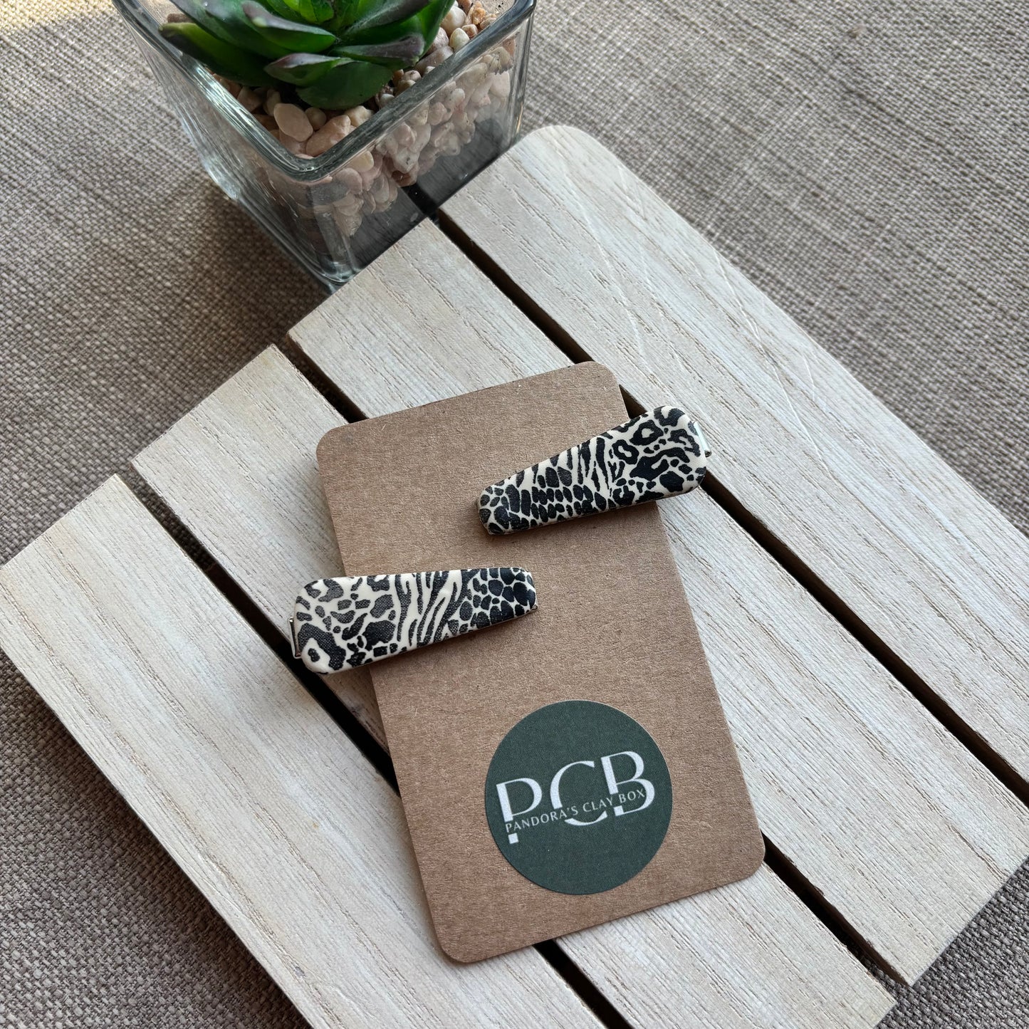 Animal print slides