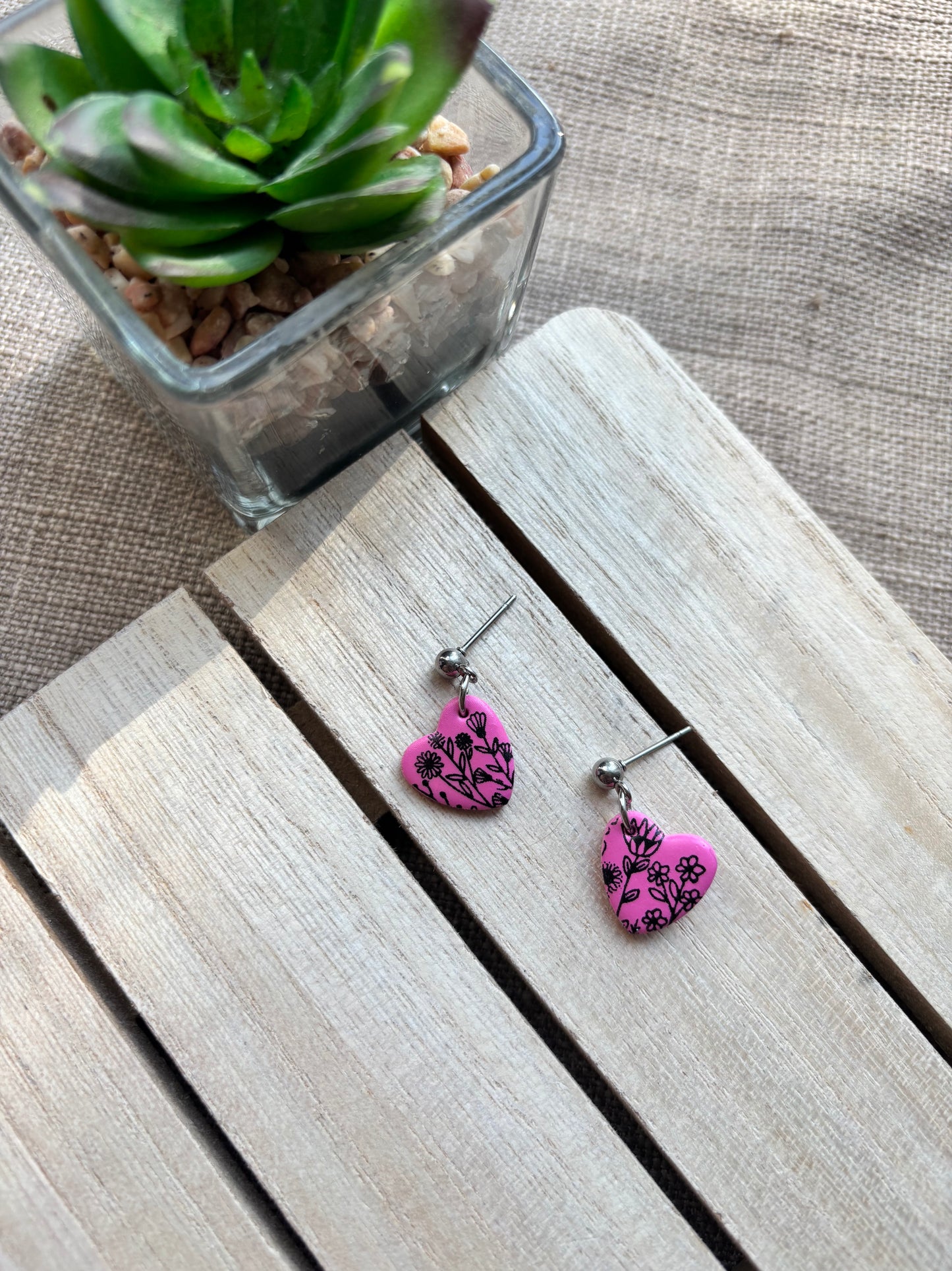 Floral pink *4 style choices*