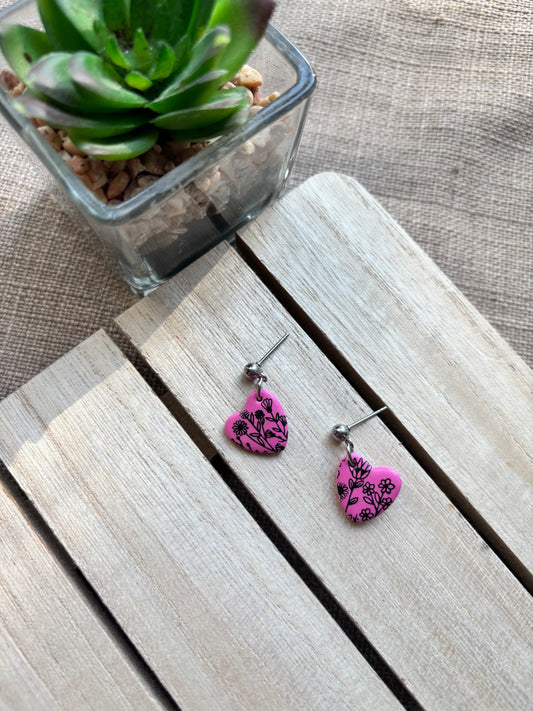 Floral pink *4 style choices*