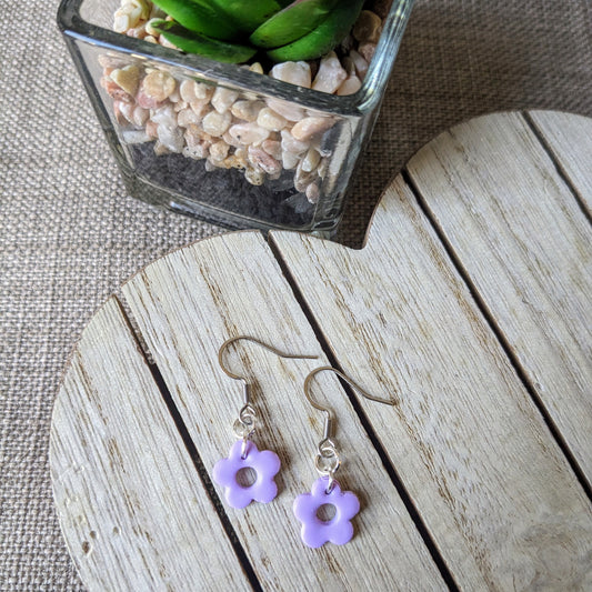 Lilac flower hooks
