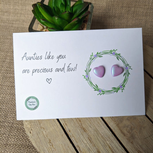 Auntie earring gift card