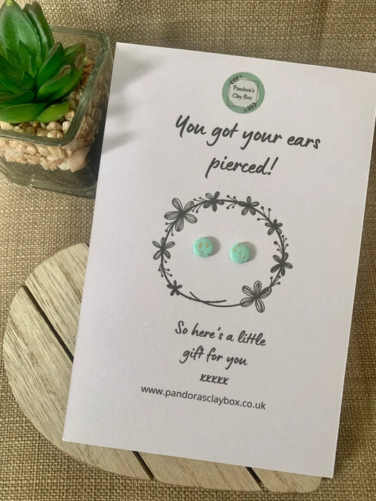 First earrings gift card