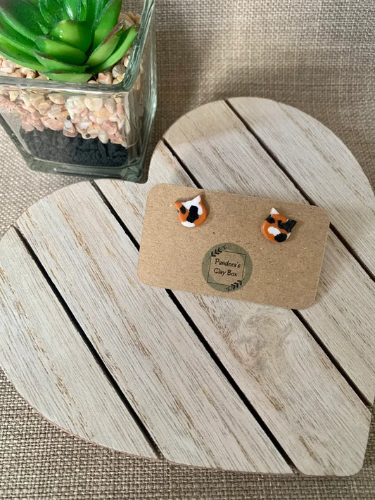 Calico cat studs