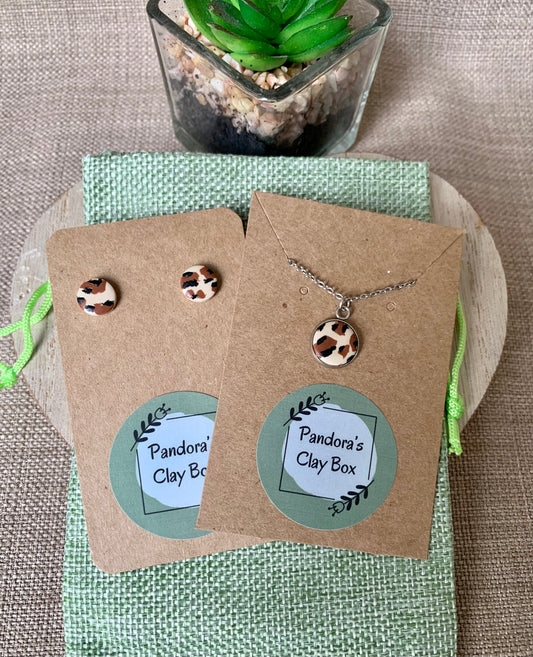 Leopard gift set